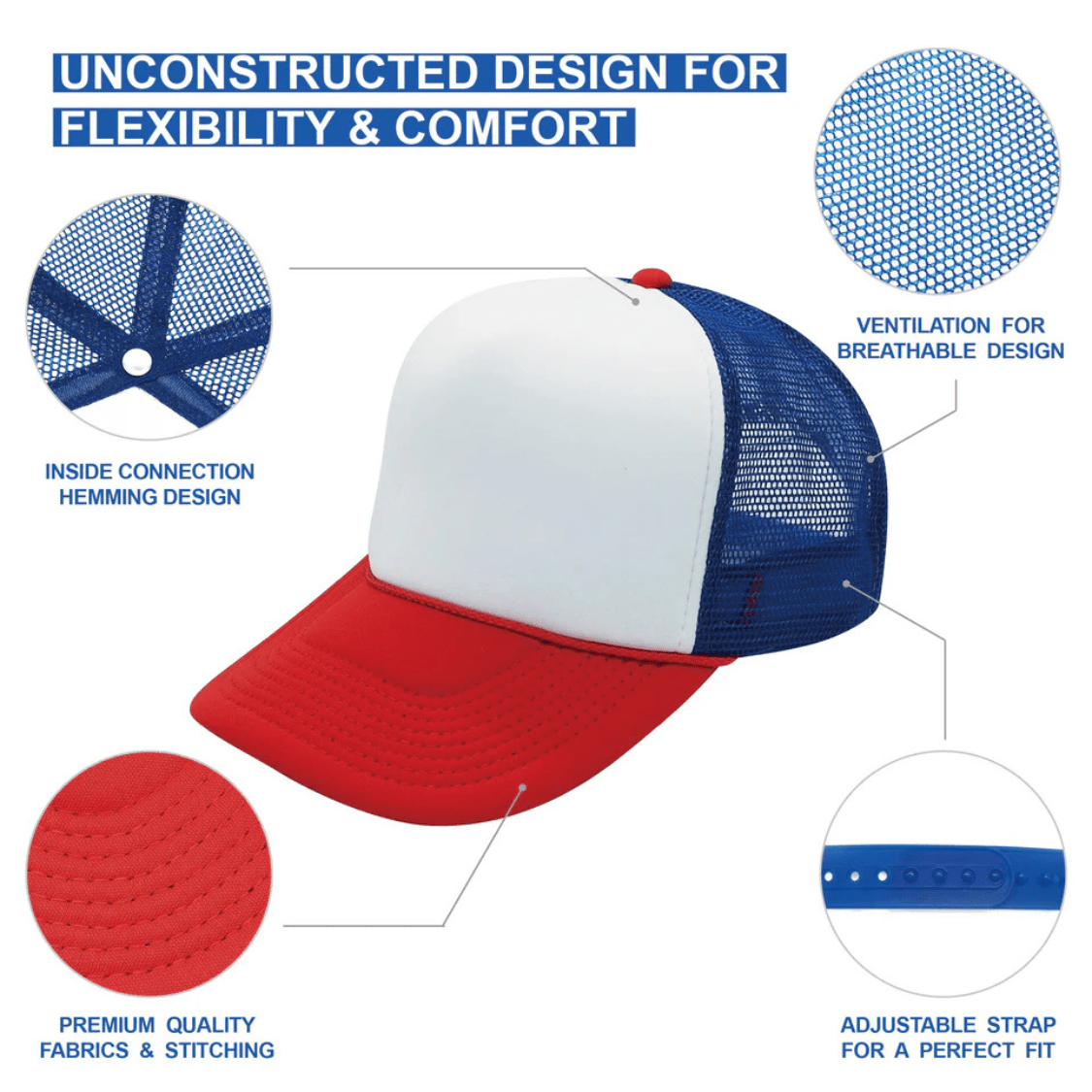 Bad Day To Be A Hot Dog Funny Independence Day Summer Classic Foam Trucker Hat Trucker Hat