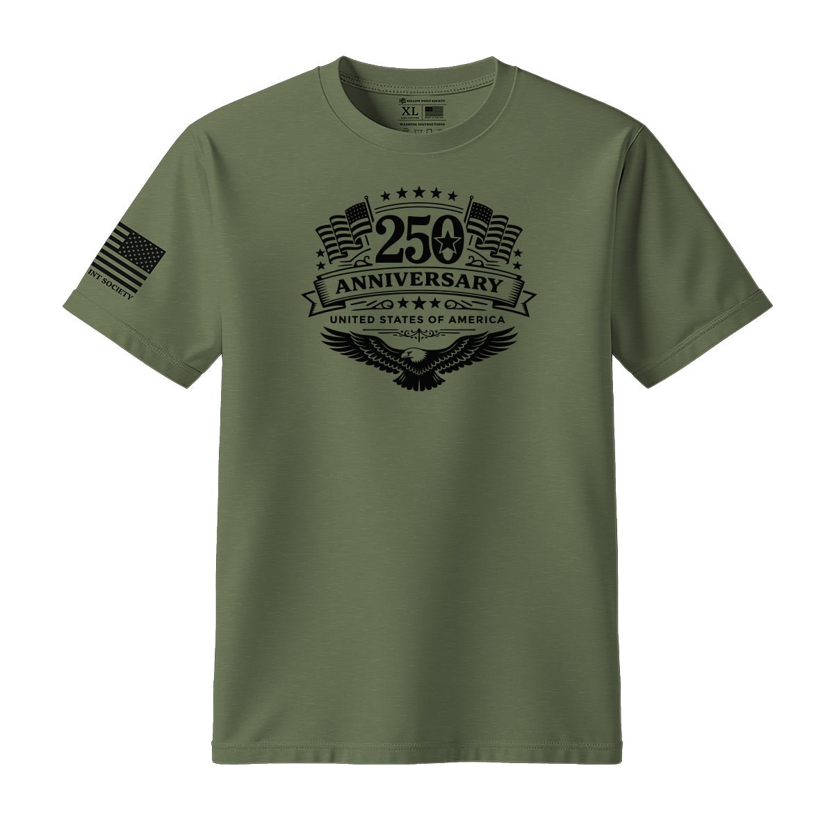 250th USA Anniversary T-Shirt - Hollow Point Society - T-Shirt