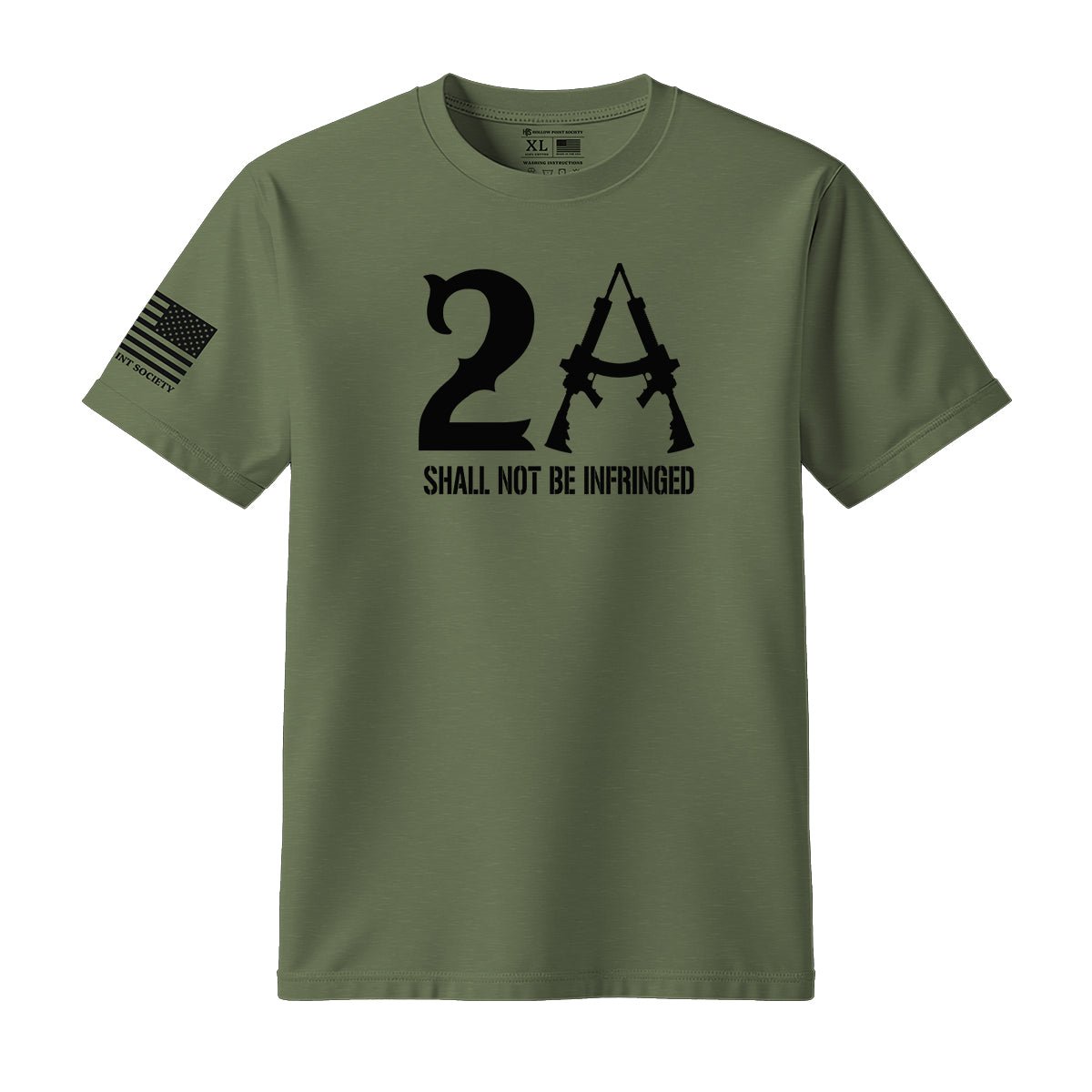 2A Shall Not Be Infringed T-Shirt - Hollow Point Society - T-Shirt