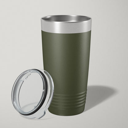 2nd Amendment American Flag 20oz Laser Engraved Tumbler Travel Mug Tumblers - VividEditions