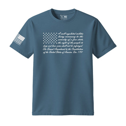 2nd Amendment American Flag T-Shirt - Hollow Point Society - T-Shirt