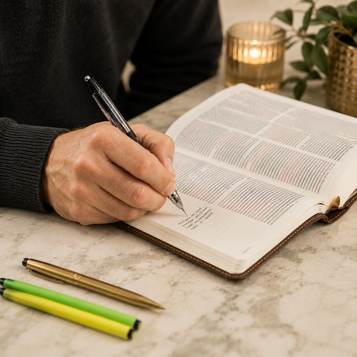 Personalized NIV Journal Bible | Custom Engraved Name or Monogram