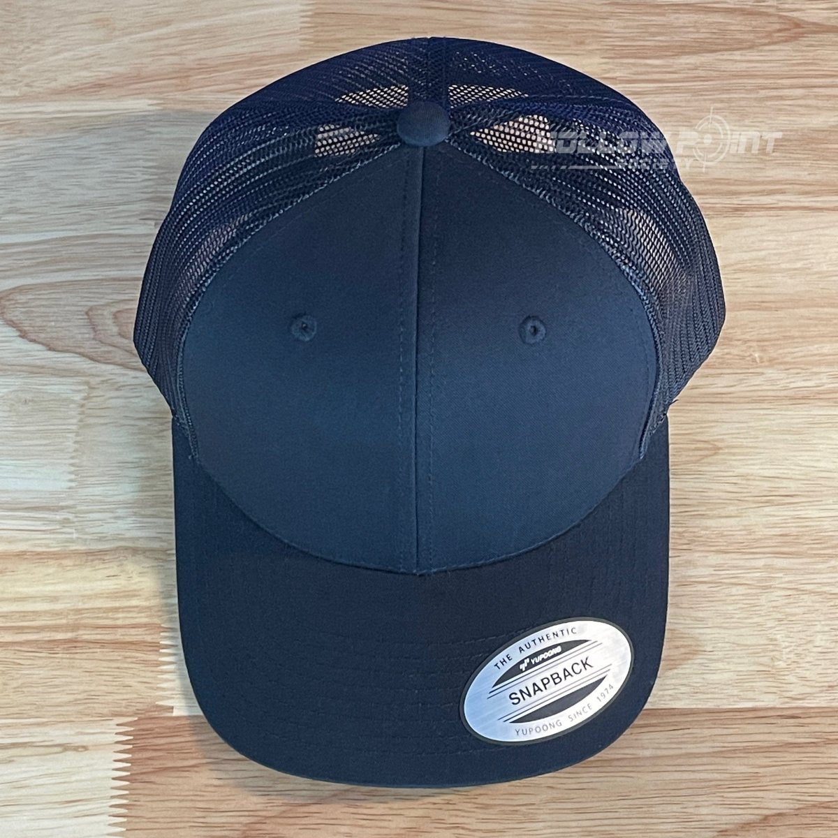 American Flag Patriotic SnapBack Trucker Hat Blk/Silv Leather Patch Black Patch Hat - VividEditions