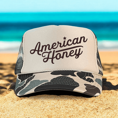 American Honey Summer Country Classic Foam Trucker Hat Trucker Hat