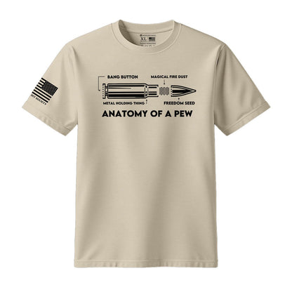 Anatomy Of A Pew T-Shirt - Hollow Point Society - T-Shirt