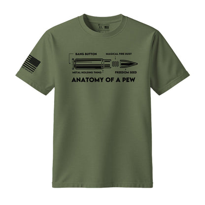 Anatomy Of A Pew T-Shirt - Hollow Point Society - T-Shirt