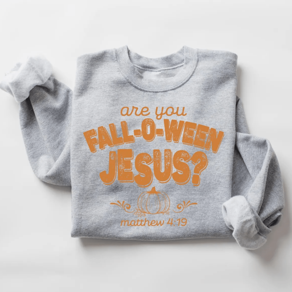 Are You Fall - O - Ween Jesus Sweatshirt Christian Fall Sweater Sweater