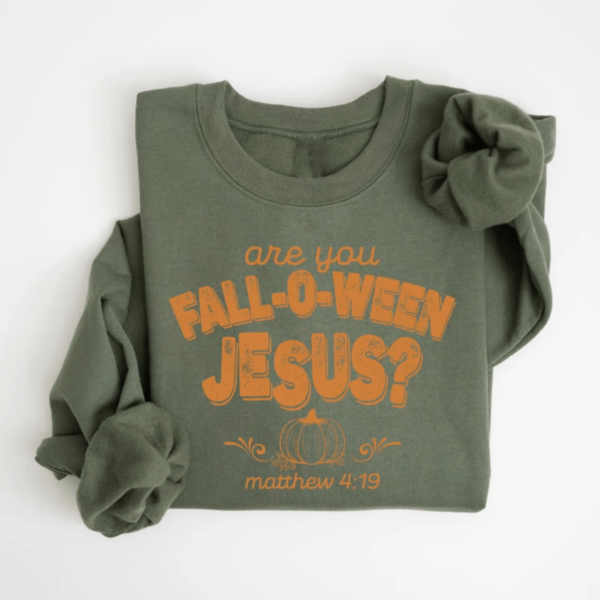 Are You Fall - O - Ween Jesus Sweatshirt Christian Fall Sweater Sweater