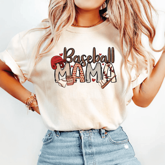 Baseball Mama T-Shirt – Cute & Stylish Game Day Tee T-Shirt