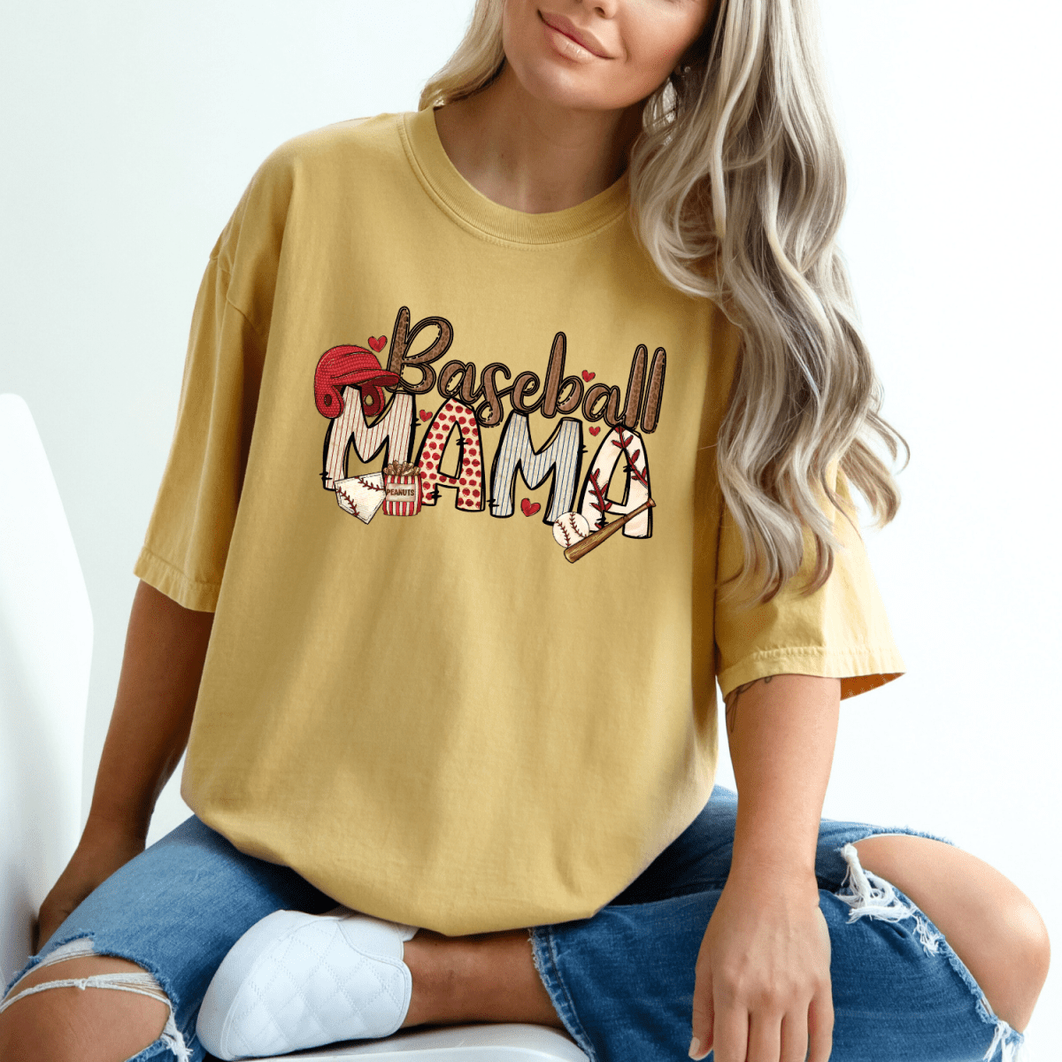 Baseball Mama T-Shirt – Cute & Stylish Game Day Tee T-Shirt