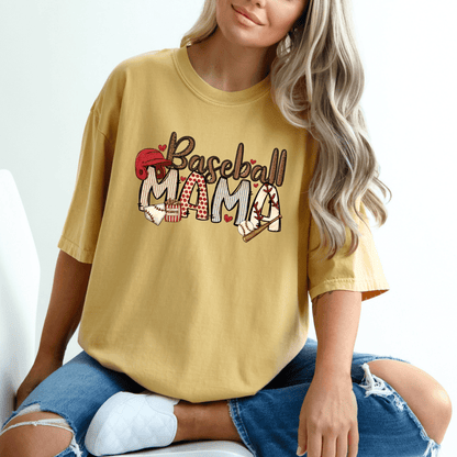 Baseball Mama T-Shirt – Cute & Stylish Game Day Tee T-Shirt
