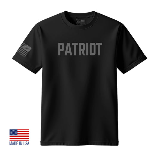 PATRIOT American Flag Sleeve T-Shirt