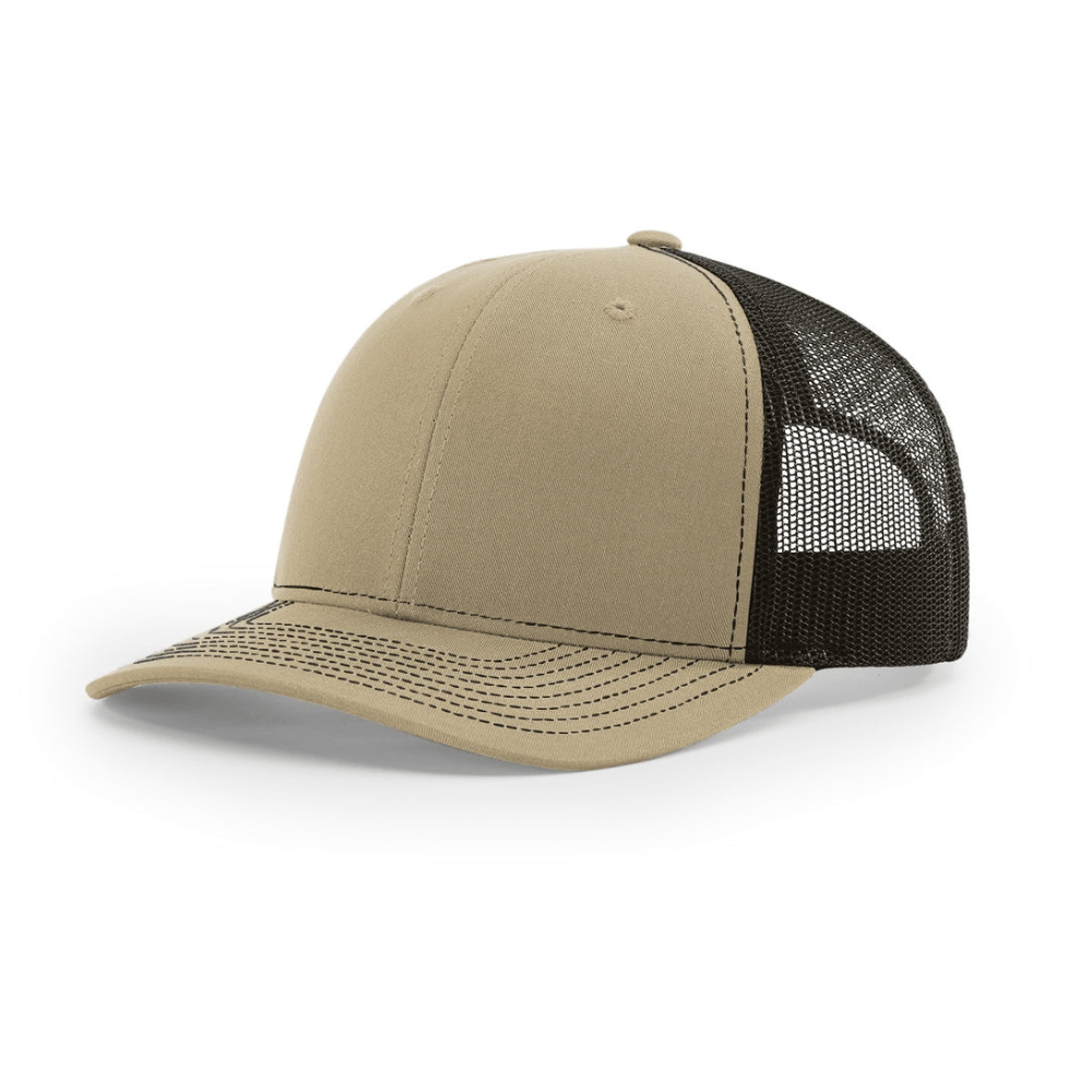 DAD 2A 2nd Amendment Patriotic Leather Patch Hat Khaki/Brown Patch Hat