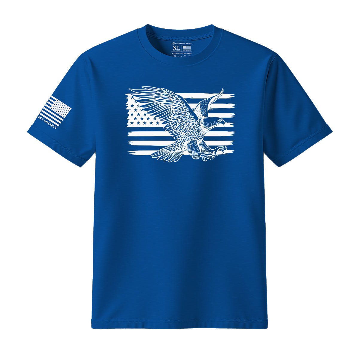 Eagle American Flag T-Shirt - Hollow Point Society - T-Shirt