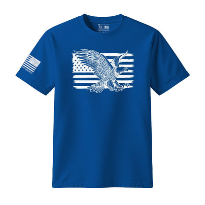 Eagle American Flag T-Shirt - Hollow Point Society - T-Shirt