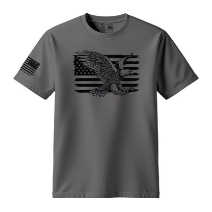 Eagle American Flag T-Shirt - Hollow Point Society - T-Shirt