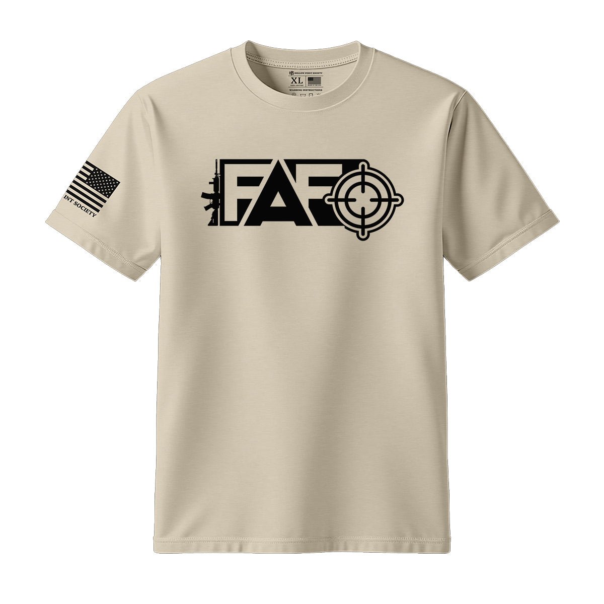 FAFO 2A T-Shirt - Hollow Point Society - T-Shirt