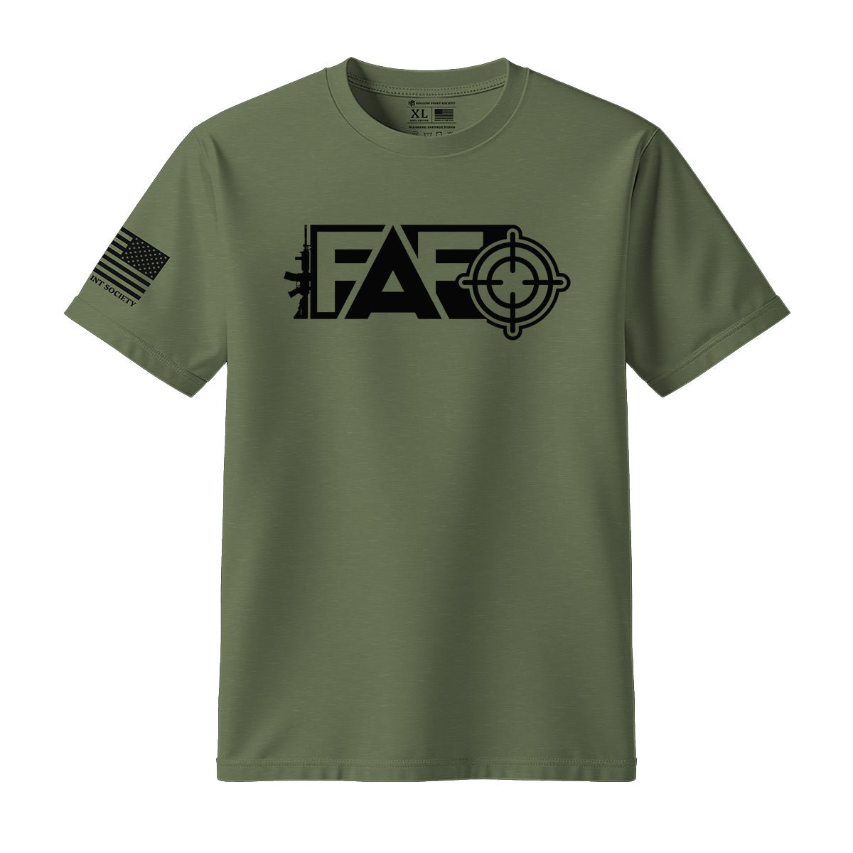 FAFO 2A T-Shirt - Hollow Point Society - T-Shirt