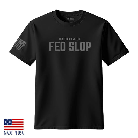Fed Slop T-Shirt Men's Patriotic Cotton Tee