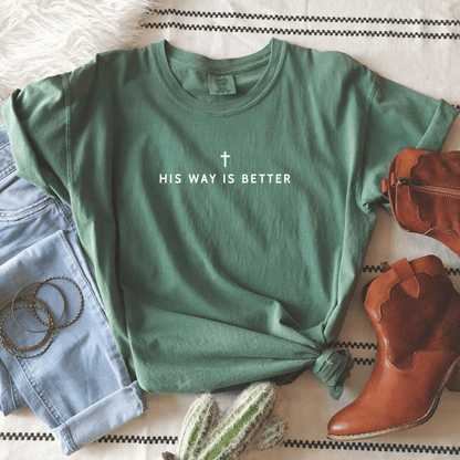 His Way Is Better Christian Faith Graphic Jesus T-Shirt T-Shirt