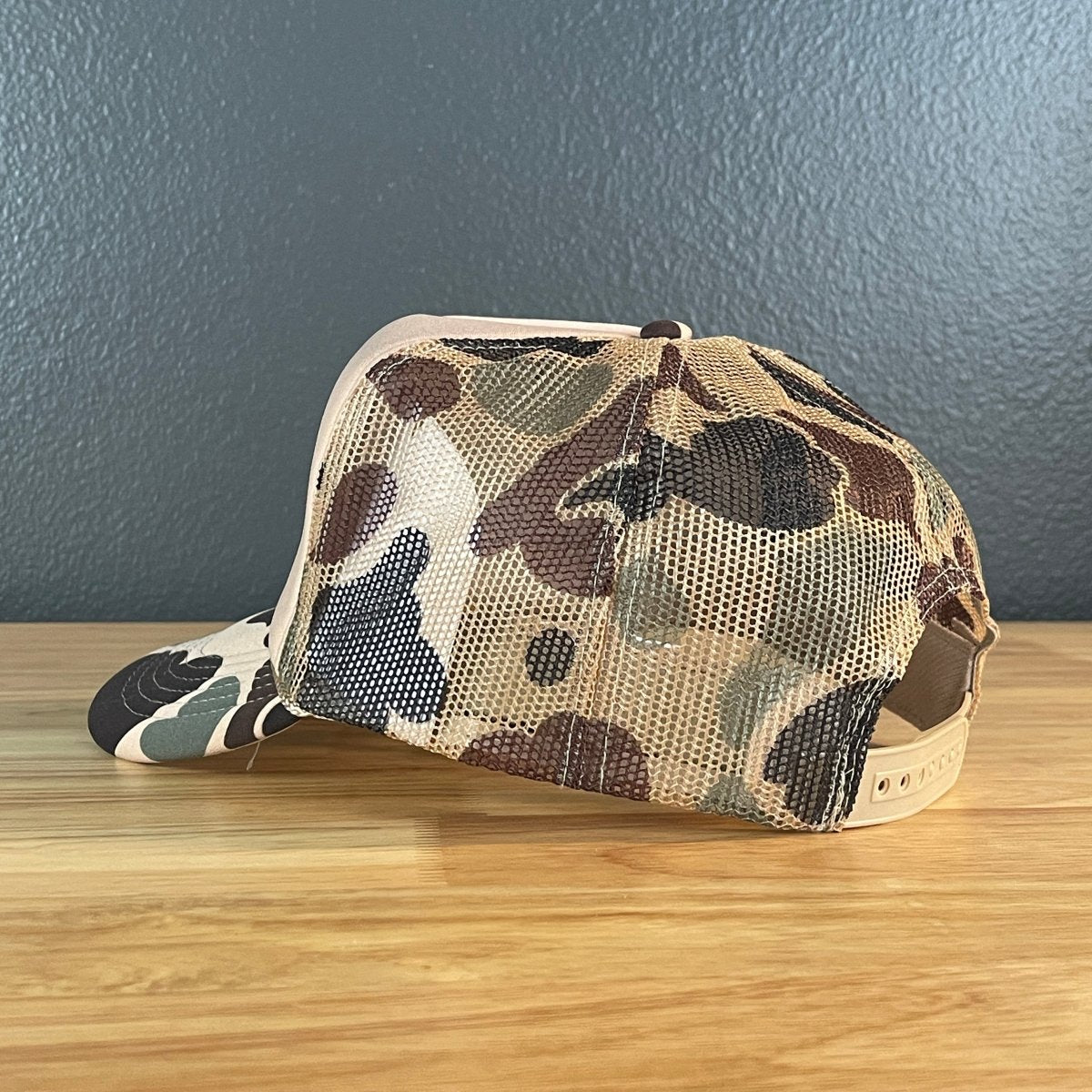 Howdy Darlin' Classic Foam Trucker Hat Tan/Camo Trucker Hat