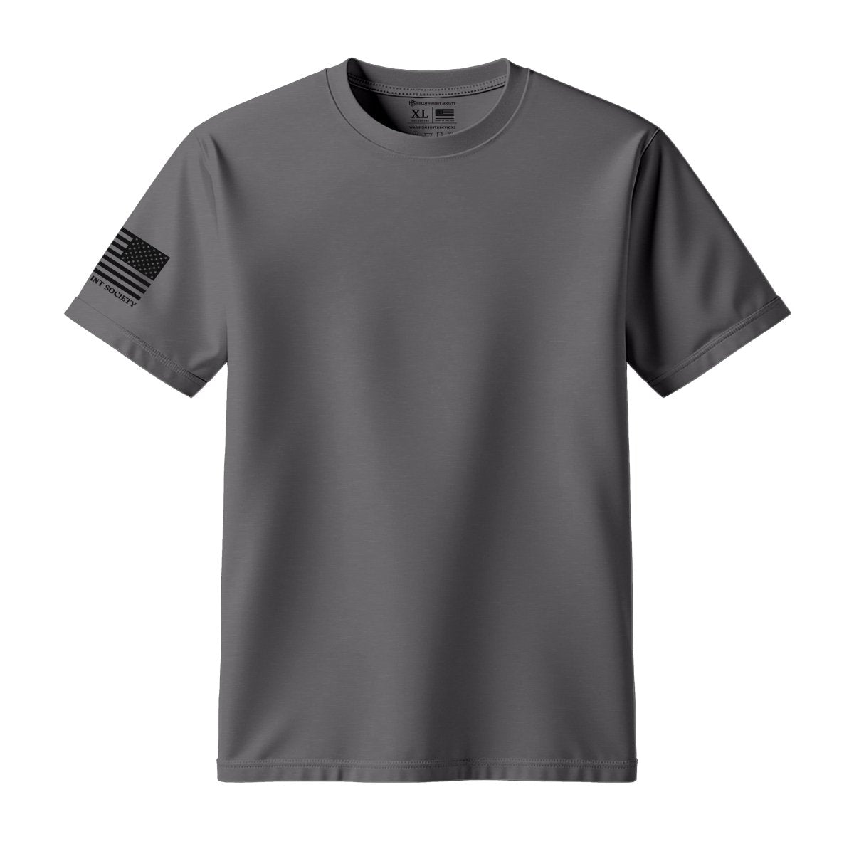 HPS Everyday Classics American Flag Sleeve T-Shirt - Hollow Point Society - T-Shirt