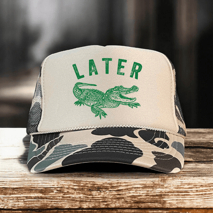 Later Gator Summer Country Classic Foam Trucker Hat Trucker Hat