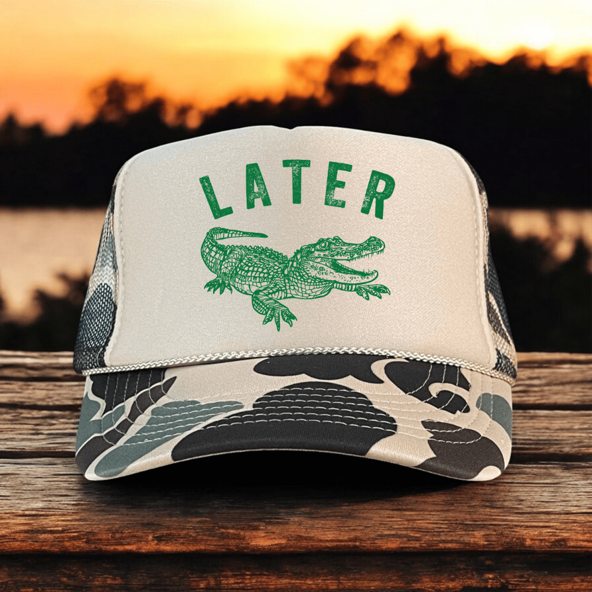 Later Gator Summer Country Classic Foam Trucker Hat Trucker Hat