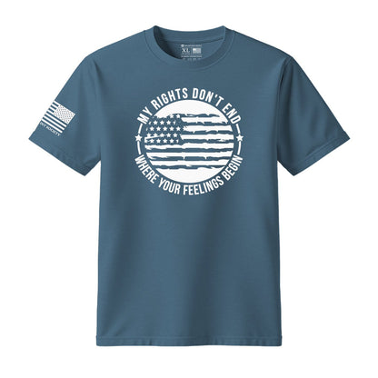My Rights Don't End Where Your Feelings Begin T-Shirt - Hollow Point Society - T-Shirt
