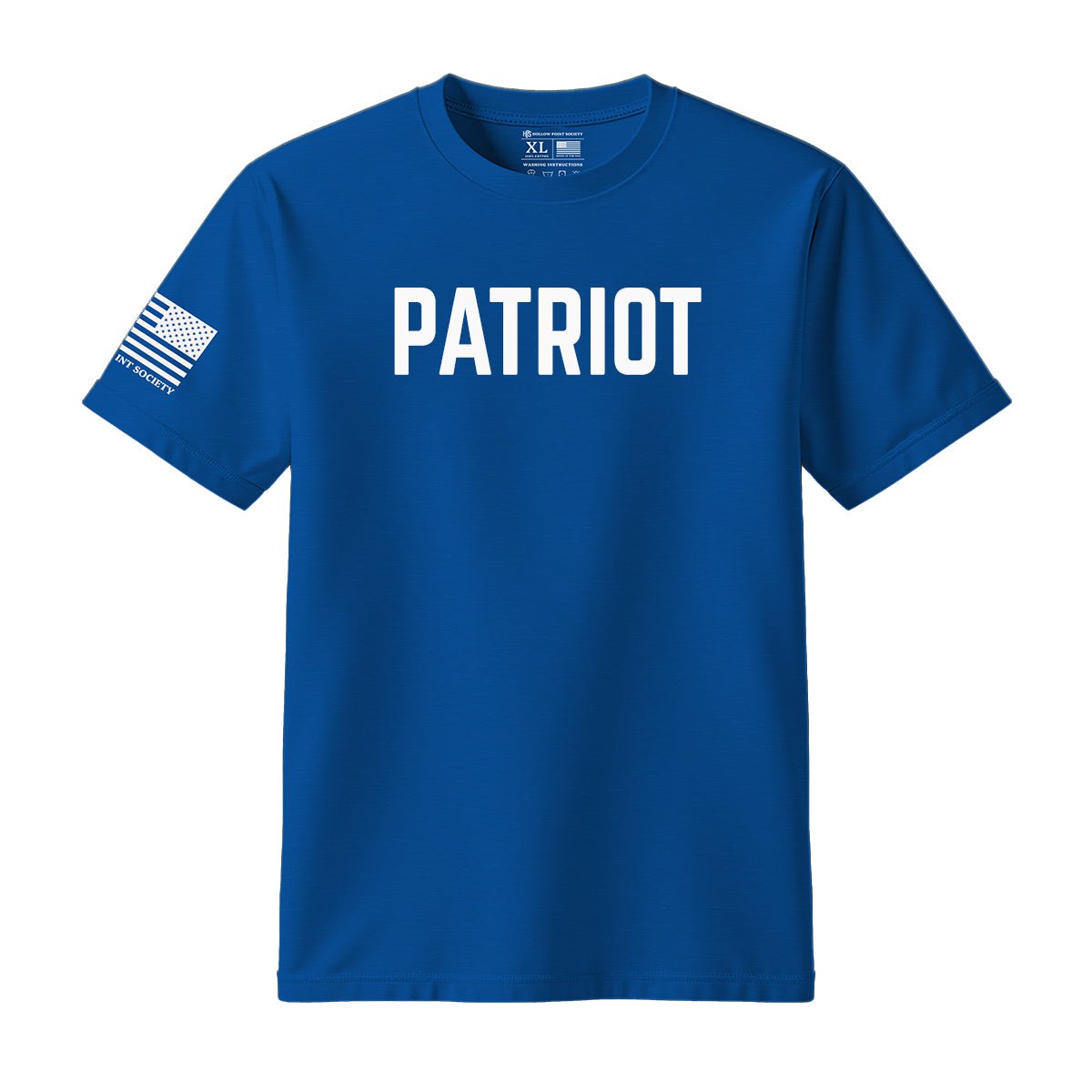 PATRIOT American Flag Sleeve T-Shirt - Hollow Point Society - T-Shirt