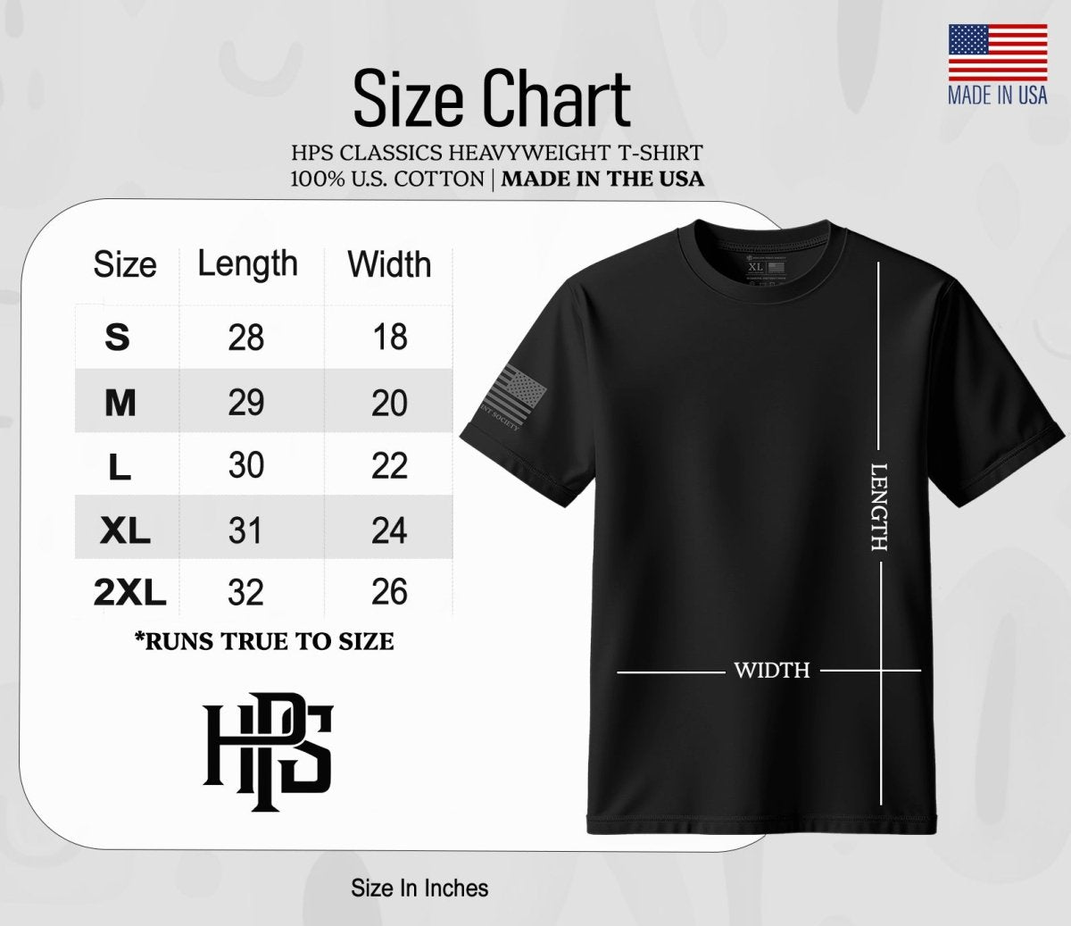 PATRIOT American Flag Sleeve T-Shirt - Hollow Point Society - T-Shirt