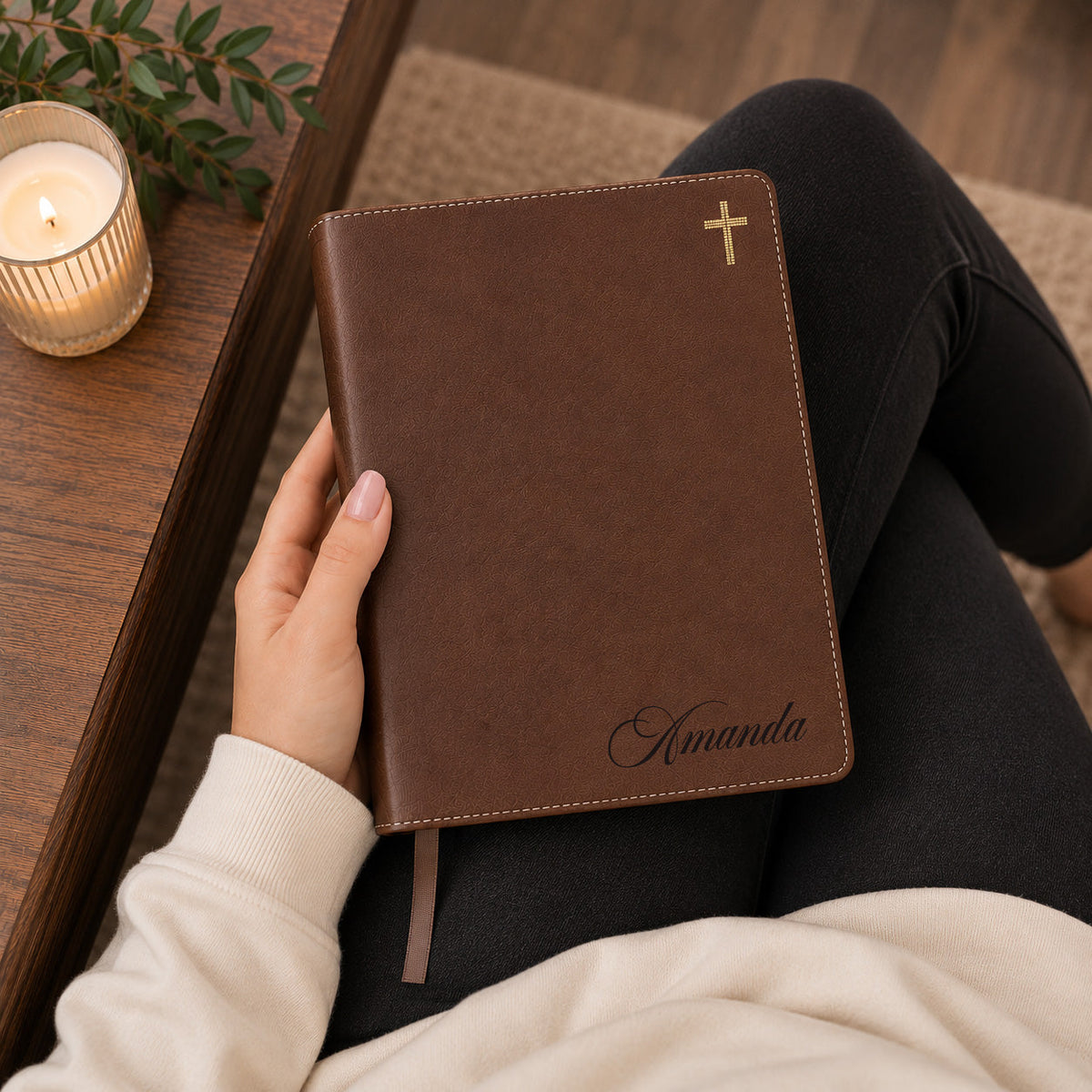 Personalized NIV Journal Bible | Custom Engraved Name or Monogram
