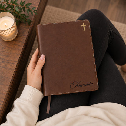 Personalized NIV Journal Bible | Custom Engraved Name or Monogram