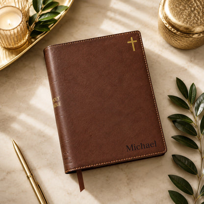 Personalized NIV Journal Bible | Custom Engraved Name or Monogram