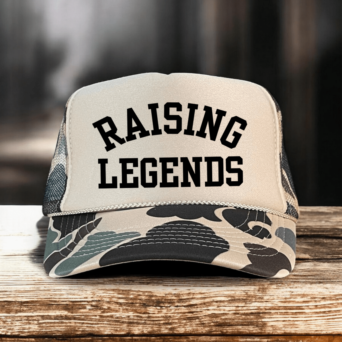 Raising Legends Mom Hat Classic Foam Trucker Hat Trucker Hat