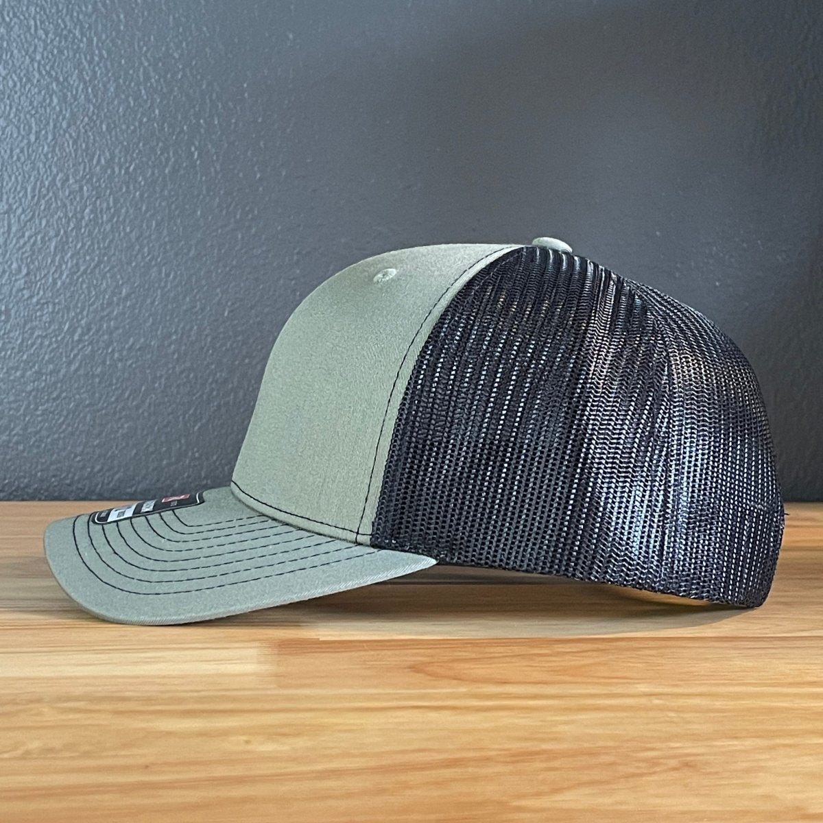 SKULL 1776 WE THE PEOPLE Rawhide Side Leather Patch Hat Loden/Black Patch Hat