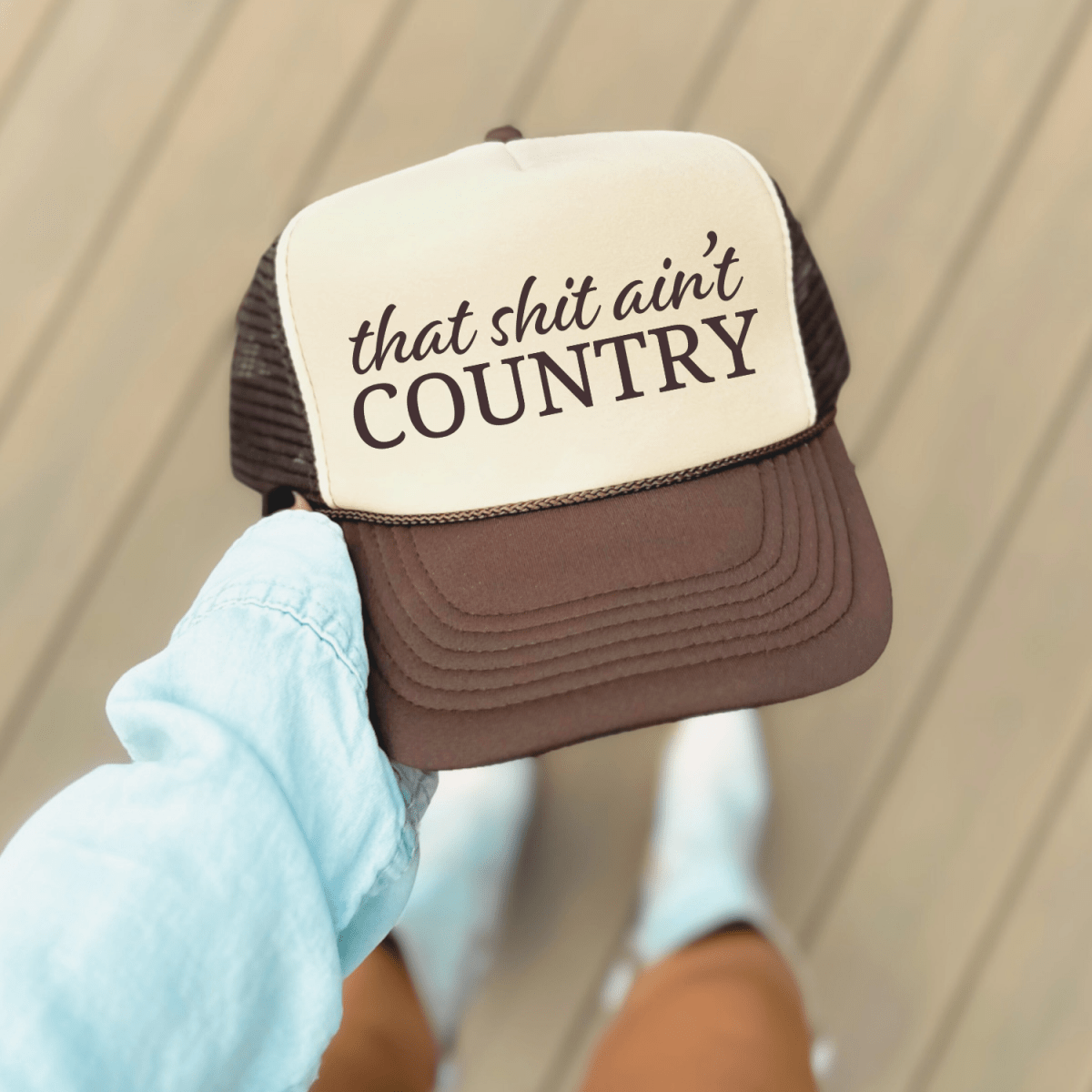 That Ain't Country Funny Sassy Southern Summer Classic Foam Trucker Hat Trucker Hat