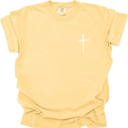 Three Nail Cross Women's Christian T Shirt (Multiple Colors) T-Shirt