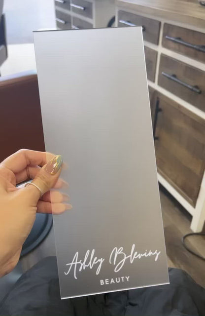 Personalized Acrylic Balayage Foil Board, Custom Engraved (3 sizes)